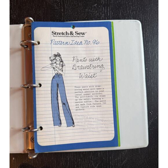 Stretch & Sew Pattern Binder by Ann Person Vintage - Picture 4 of 5